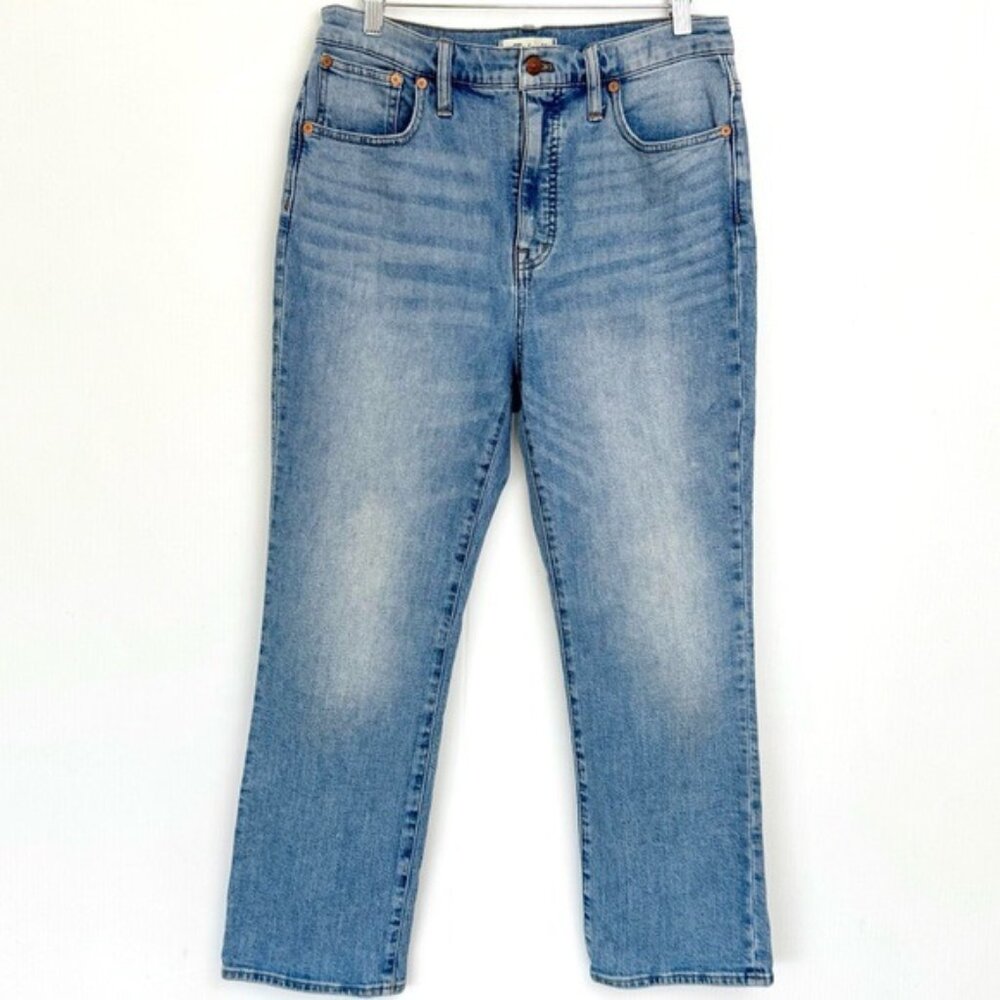 Madewell Slim Demi-Boot Jeans in Denis Wash 29